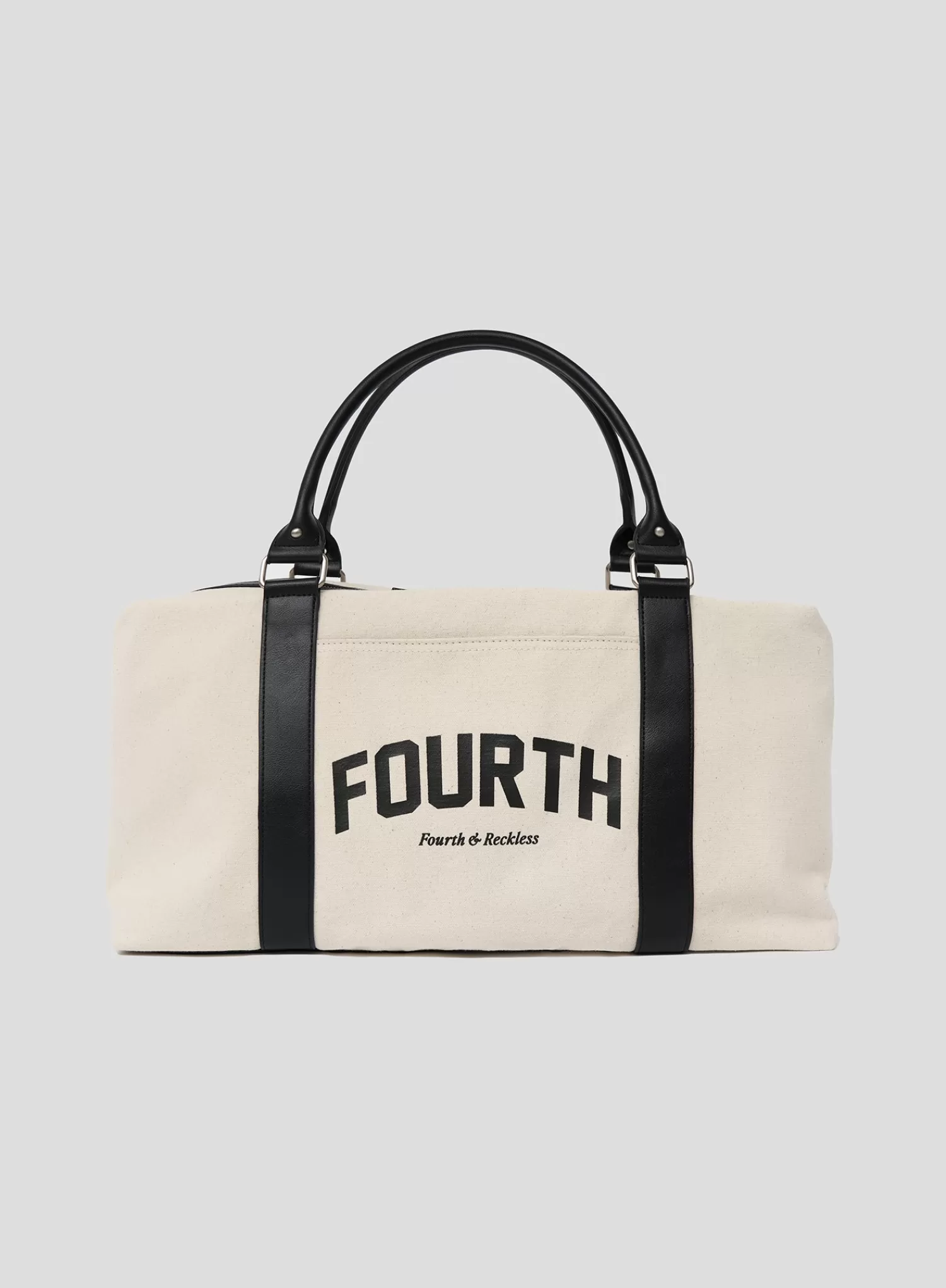 Beige Fourth Branded Weekend Duffle Bag- Alfie-4th & Reckless Online
