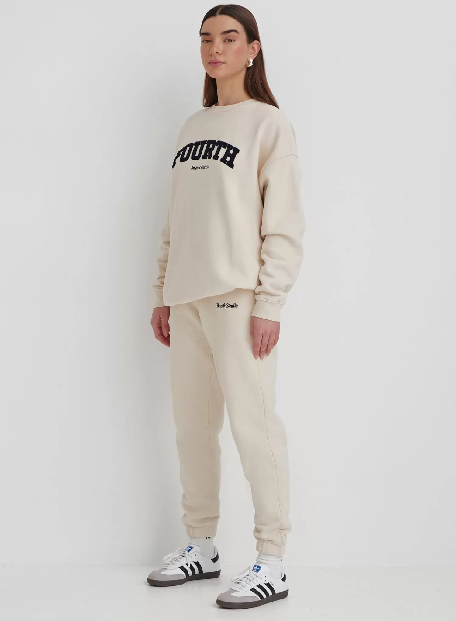 Cream Fourth Studio Joggers - Ferne-4th & Reckless Sale