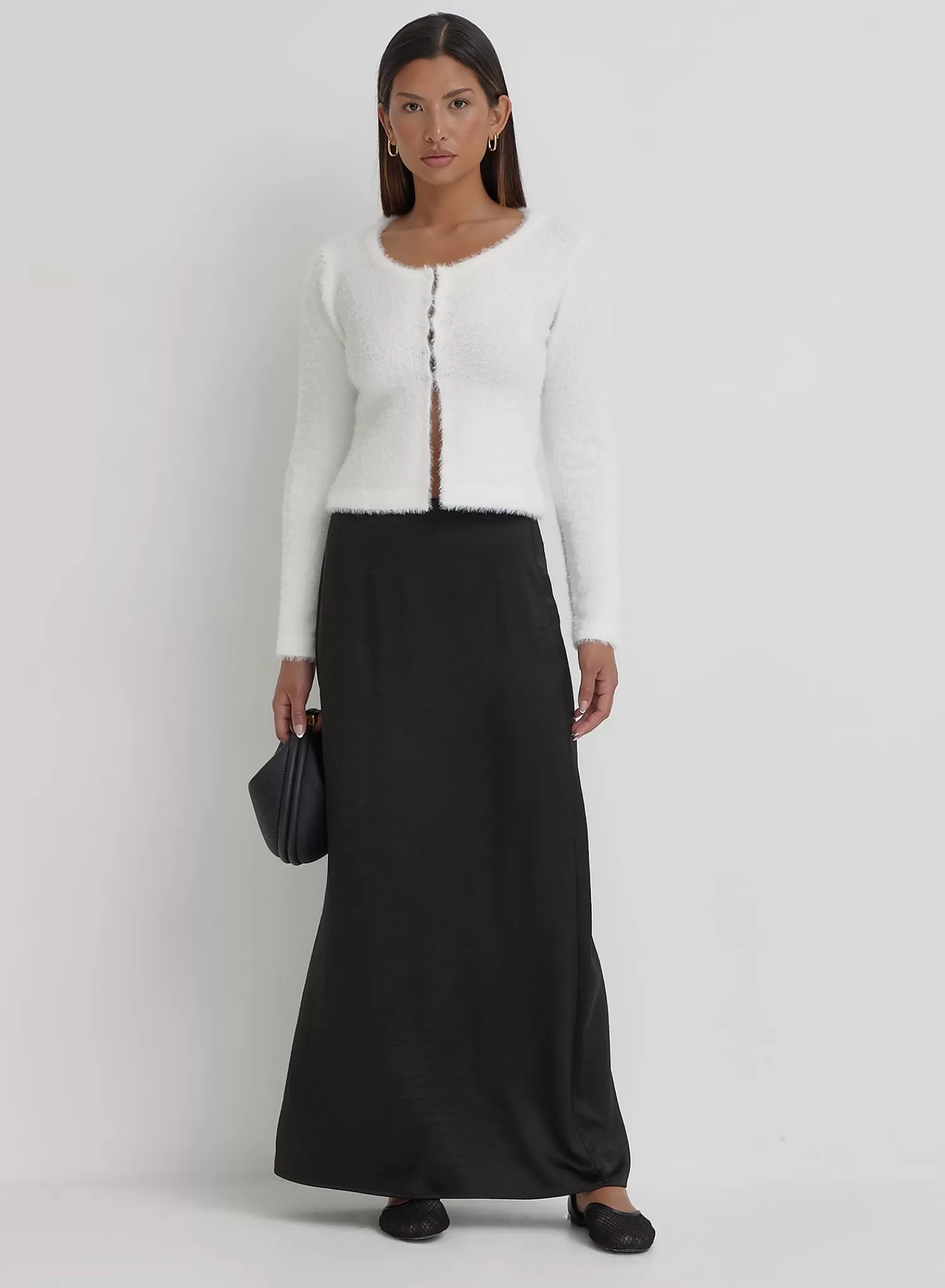 Cream Long Sleeve Knitted Top- Maxime-4th & Reckless Cheap