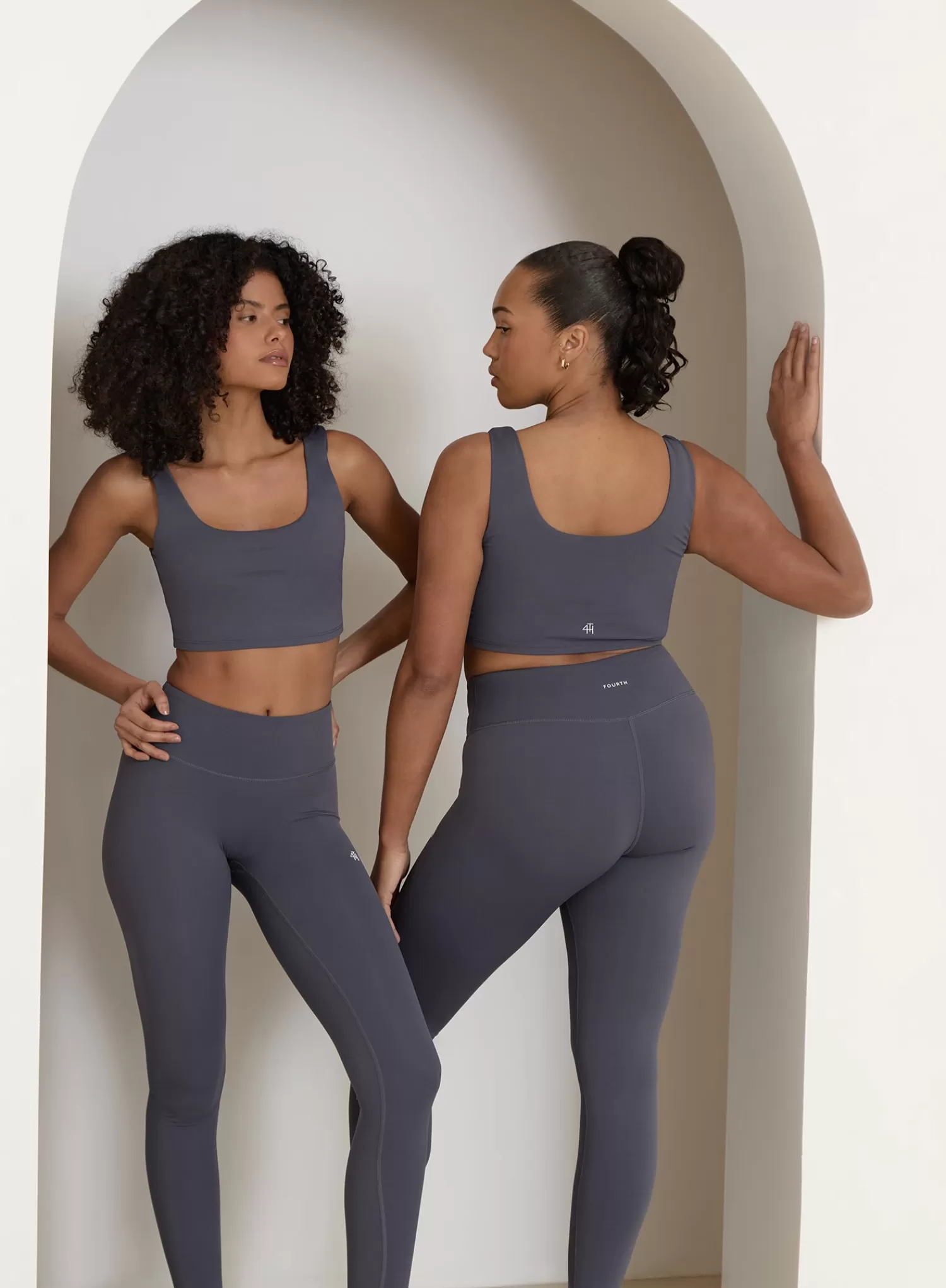 Slate Blue Fourth Crop Top- Elessia-4th & Reckless Cheap