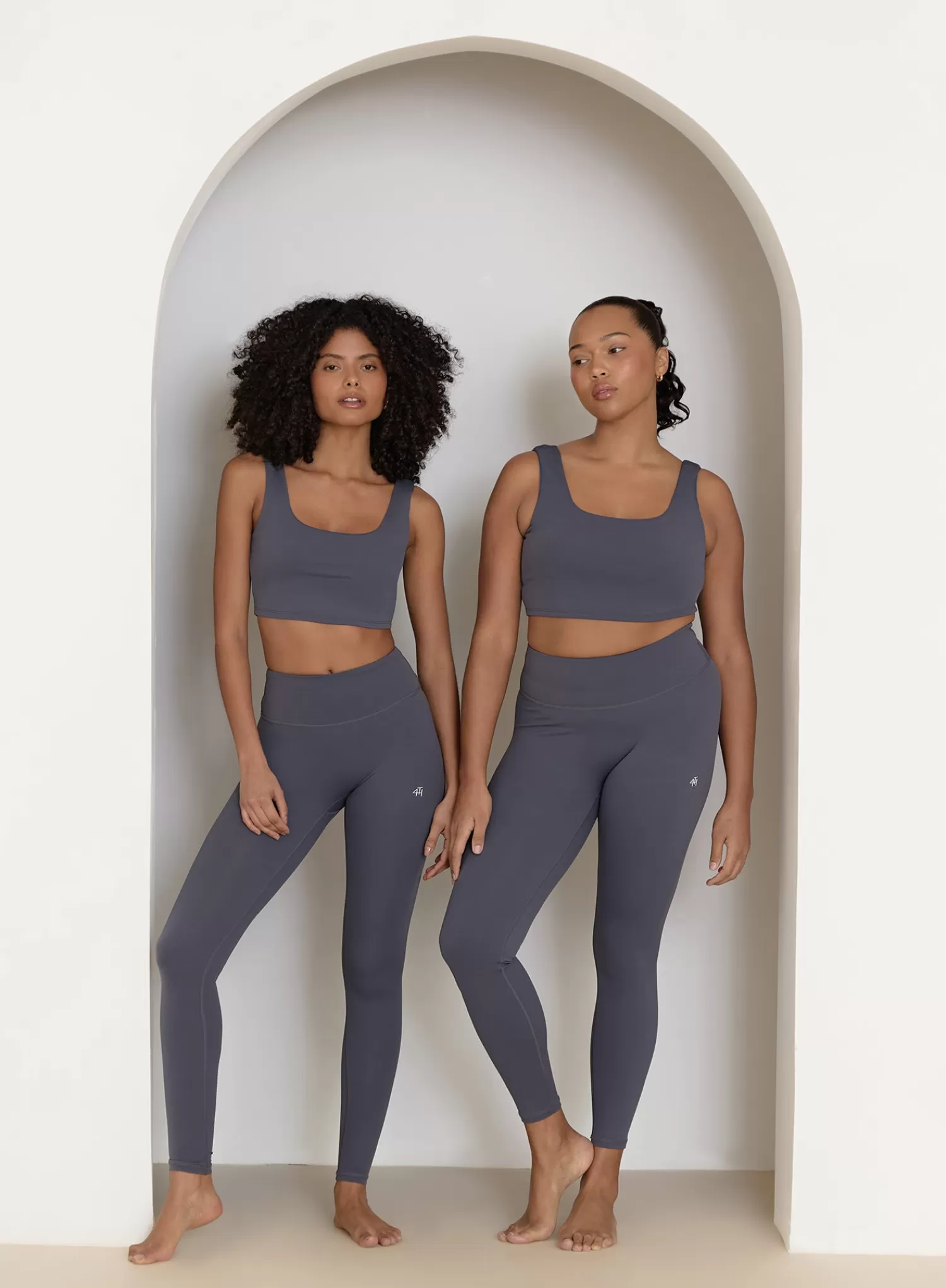 Slate Blue Fourth High Waisted Legging- Elessia-4th & Reckless Best